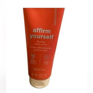 Avon Affirm Yourself Firming Body Cream - Bold Orange